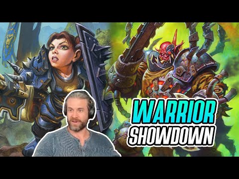 (Hearthstone) Aggro Menagerie Warrior Showdown