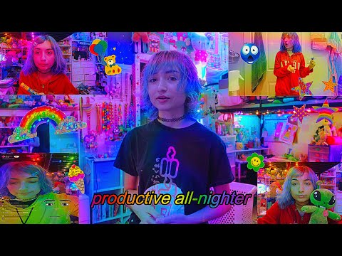 staying up all night for my side quests