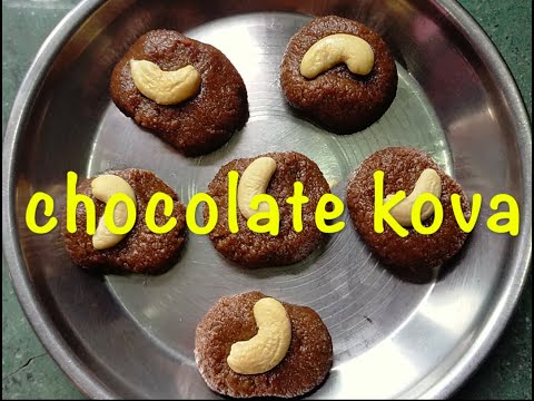 How to make chocolate kova|| easy method || Chiru vantalu || Soujanya kitchen