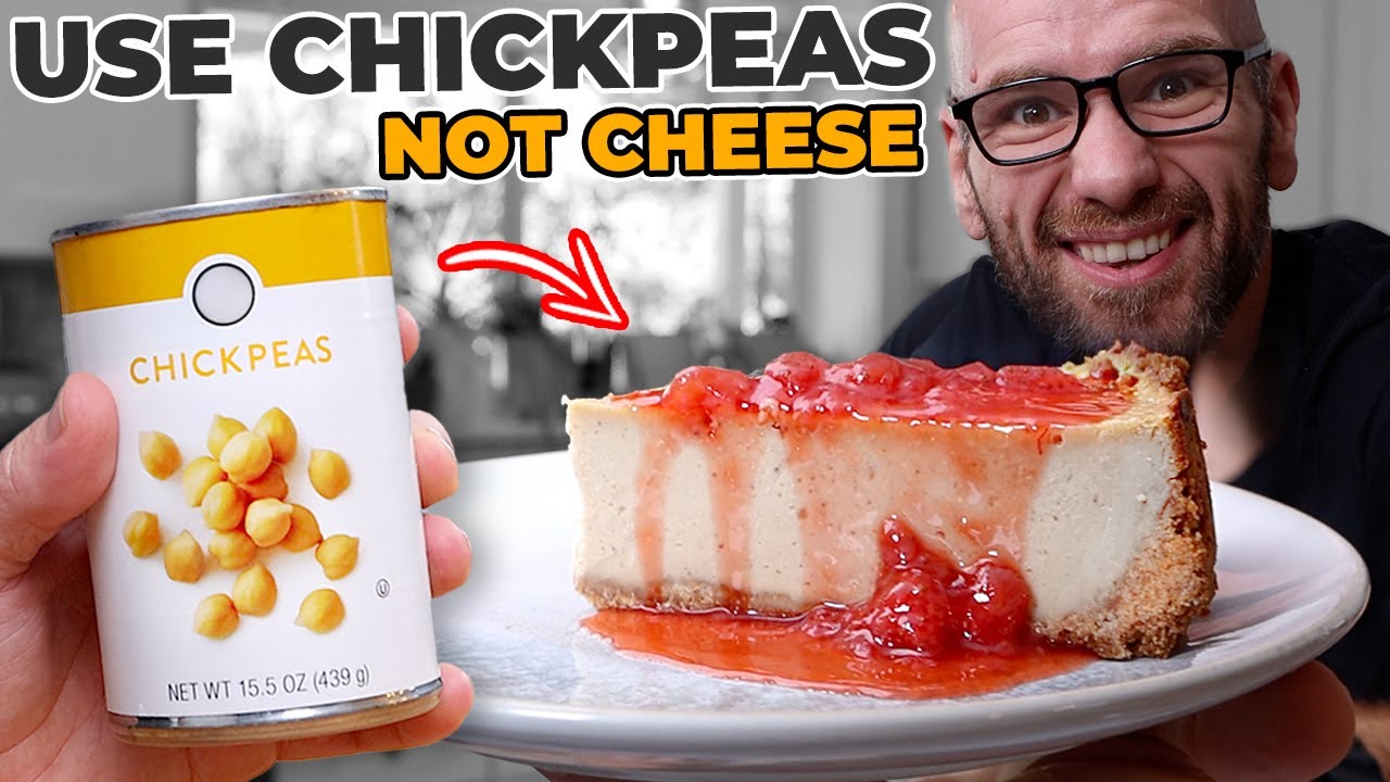 One can of Chickpeas WILL Change how you Think about Cheesecake