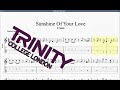 Sunshine Of Your Love (2012 Syllabus) Trinity Grade 3 Guitar