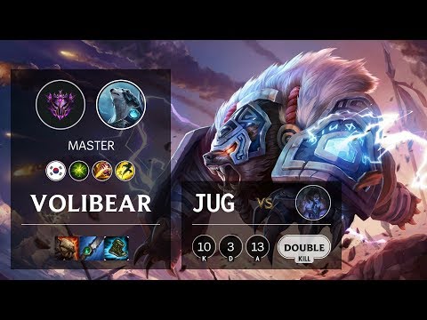 Volibear Jungle vs Sylas - KR Master Patch 10.9