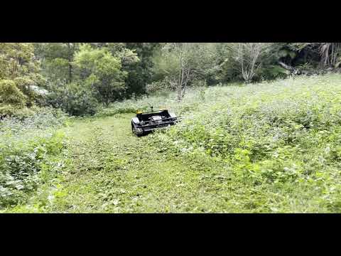 VTLM800 remote mower, a fantastic little machine heaps of power good controls sturdy build 01