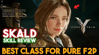 Legend of Ymir Gameplay - Skald/Healer Skill Guide