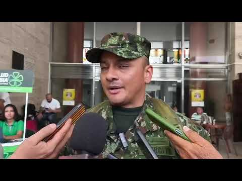 Comandante de la Sexta Brigada, coronel Arnold Esneider Pérez Linares. Tolima7dias