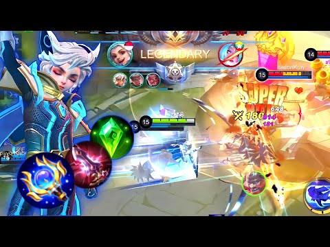 HARITH OFFLANE BUILD FULL BURST DAMAGE 🔥 | MLBB
