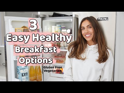 3 Easy & Healthy Breakfast Recipes | Avocado Toast, Oatmeal, & My Green Smoothie | Gluten Free