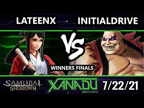 F@X 415 Winners Finals - LATEENX (Hibiki) Vs. Initialdrive (Earthquake, Yashamaru) Samurai Shodown