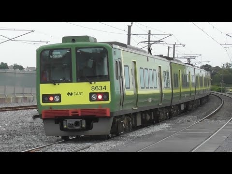 Irish Rail 8520 Class Dart Train 8634 - Clongriffin, Dublin