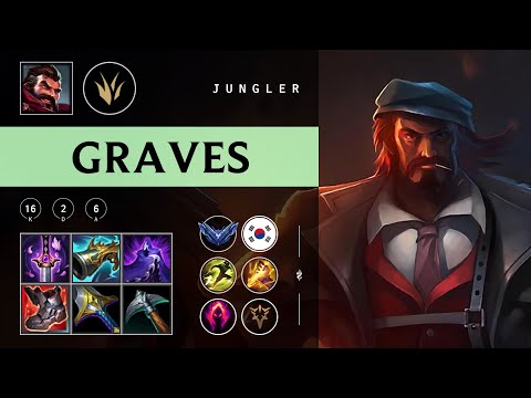 Graves Jungle vs Ivern - KR Diamond Patch 25.24