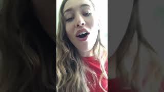 Sarah Close Instagram Story - 27 August 2017 (w/ Maestro Acoustic!)