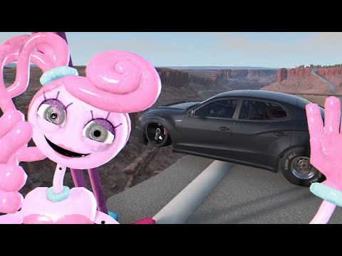 Mommy Long Legs vs Car | Poppy Playtime in BeamNG | Fatal Crash 22