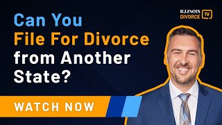 Can you file for divorce from another state