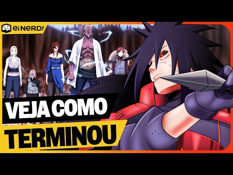 VEJA COMO FOI MADARA VS 5 KAGES: UMA DAS MAIORES LUTAS DE NARUTO