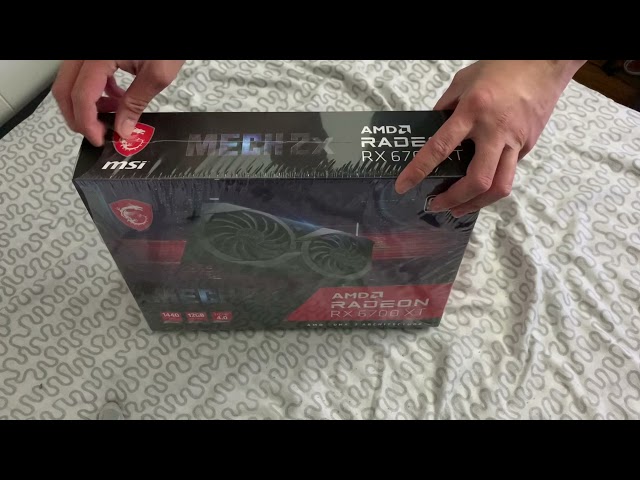 Card Đồ Họa MSI Radeon RX 6700 XT MECH 2X 12G OC