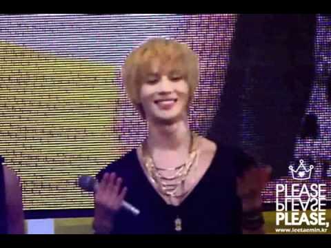 110730 Taemin at Mezamashi