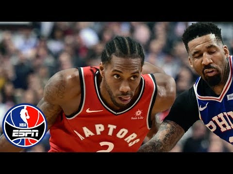 Kawhi Leonard's 36 points propels Raptors to big win over 76ers | NBA Highlights