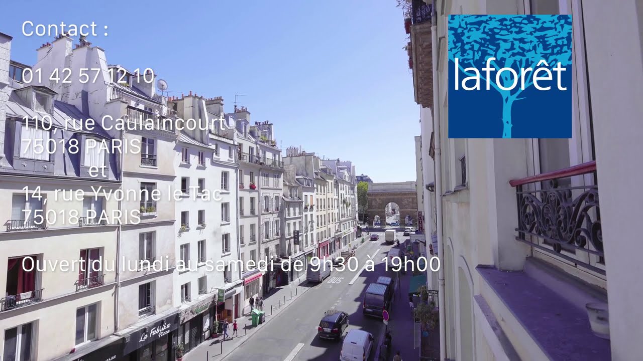 Paris Xème rue du Faubourg Saint Martin 2P de 56m²