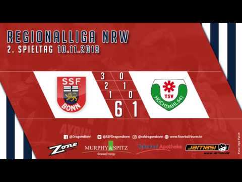 Spiel 2: RL NRW - SSF Dragons Bonn vs. TV Hochdahl - Highlights