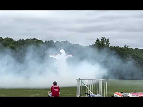 Jase Dussia trying to break………….     Joe Nall 2023 triple tree aerodrome