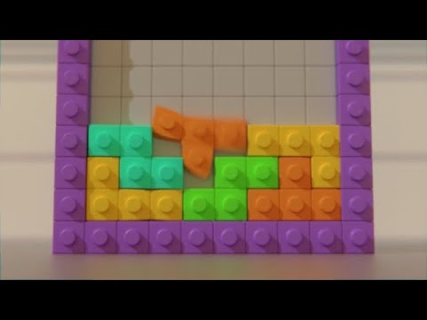 SOFTBODY TETRIS with LEGO 9