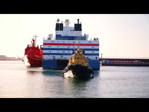 ПАТЭС в Певеке: плавучая и самая северная АЭС / FNHPP in Pevek: the floating and northernmost NPP
