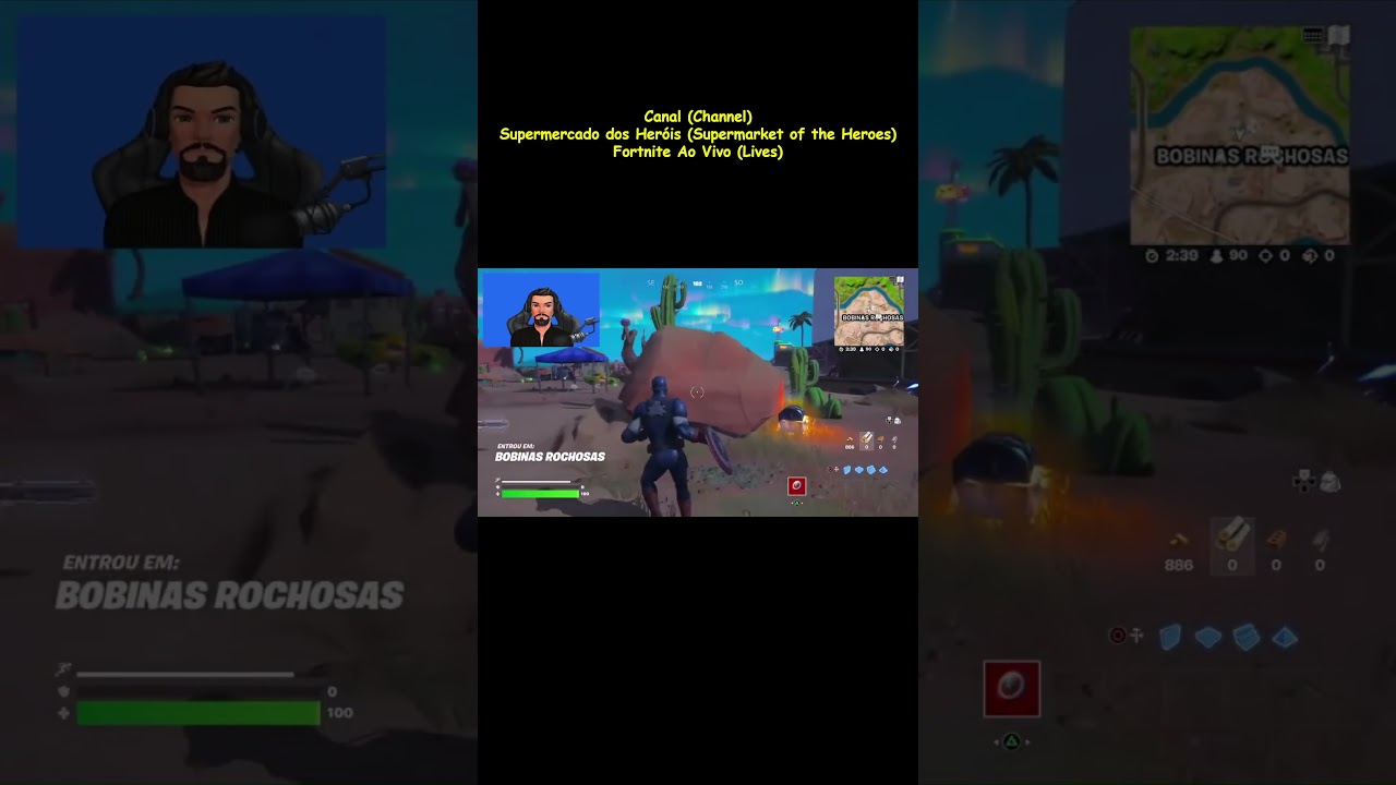 Fortnite 61 - Lives do Canal Supermercado dos Heróis - No Hype do Fortnite: Acerto de Contas - 4.02