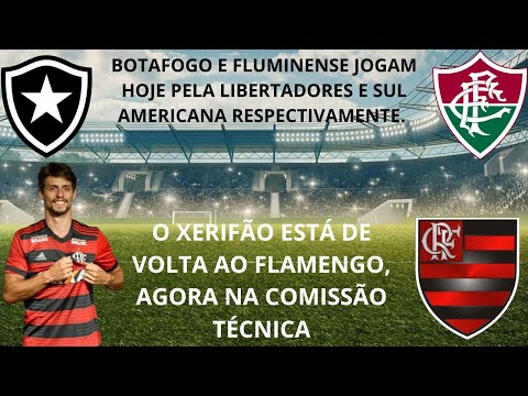PROGRAMA "MOMENTO DO SPORT" XERIFÃO RODRIGO CAIO SE APRESENTA NO FLAMENGO
