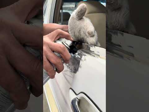 งานปะผุประตู #carrepair #automobile #ช่างหมีช่างเคาะ