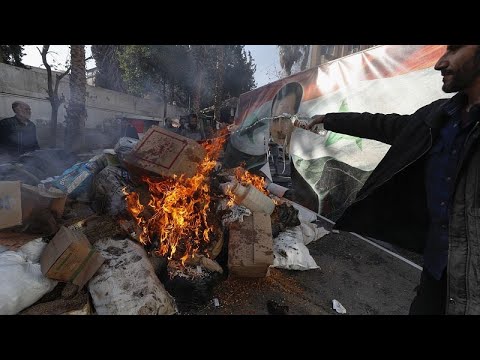 Neue syrische Machthaber verbrennen Assads riesige Captagon-Drogenvorräte