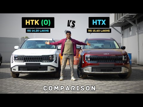 New Kia Seltos HTK(O) vs HTX variants comparison 🔥