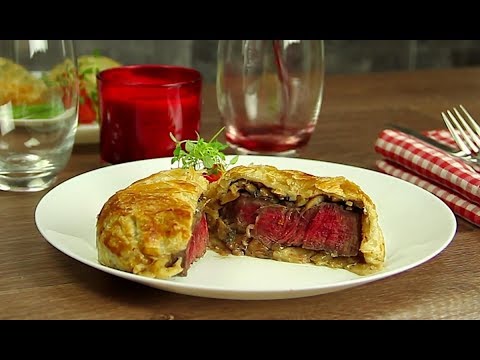 Beef Wellington: Rinderfilet Rezept für Zwei im...