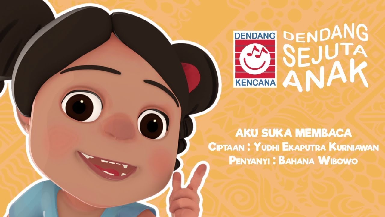 Lagu Untuk Anak : Aku Suka Membaca
