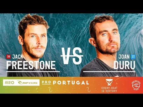 Jack Freestone vs. Joan Duru - Round of 32, Heat 15 - MEO Rip Curl Pro Portugal 2019