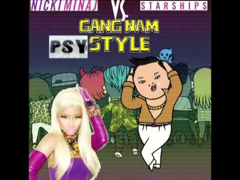 Nicki Minaj Vs. PSY - Starship Style