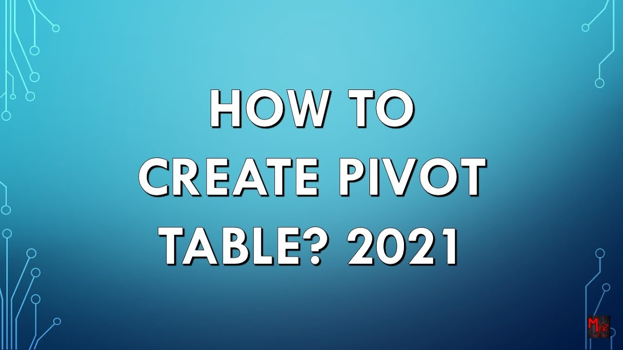#PivotTable: #ExcelTips: How to create pivot table in excel | 2021 | Simply easy steps
