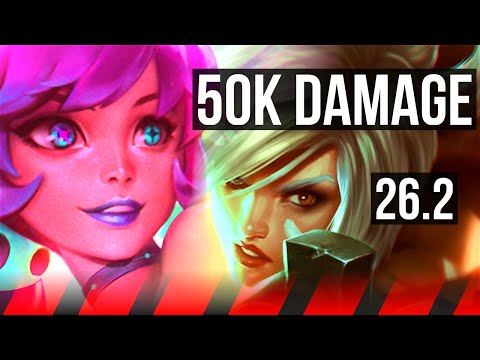 GWEN vs RIVEN (TOP) | 50K damage | EUW Diamond | 26.2