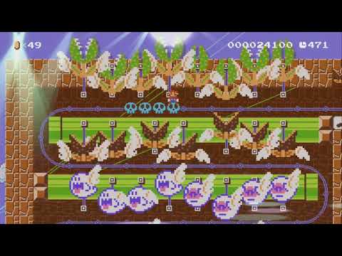 5000突破　全自動マリオ　Auto　 by たか - SUPER MARIO MAKER - NO COMMENTARY 1bi