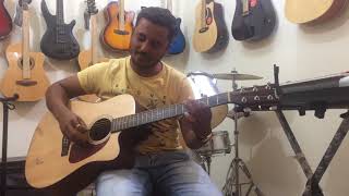 Dhadak-title track | Ajay Atul  | Guitar live instrumental | Sargam Palace |
