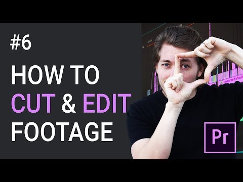 6 How to Cut and Edit Footage | Adobe Premiere Pro Tutorial | Learn Premiere Pro