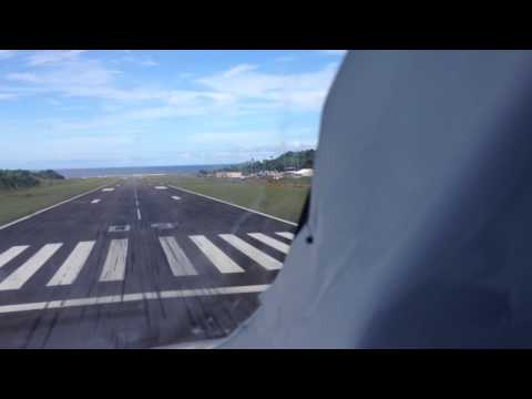 First Landing in Melville Hall Dominica