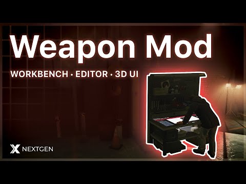 Weapon Mod Workbench - NextGen FiveM [PAID] [ESX/QB/Standalone] thumbnail 2