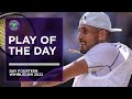 Play of the Day: Nick Kyrgios | Wimbledon 2022