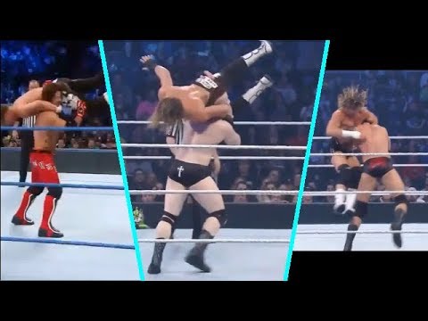 WWE Dolph Ziggler  DDT in arena