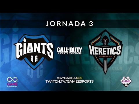 GIANTS vs. HERETICS | COD | GAME Stadium Jornada 3