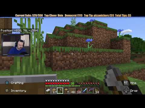 Minecraft "Chill Stream" June 10, 2019 pt1 - Towers Completion and a NICE Entry Gate/Walkway