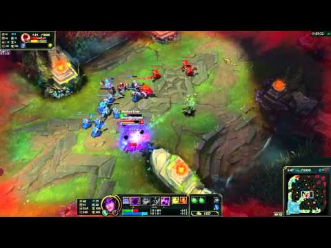 Syndra vs Lee Sin, Q vs E Knockback Tests [Patch 5.14]