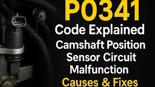 P0341 Code Explained – Camshaft Position Sensor Circuit Malfunction: Causes & Fixes