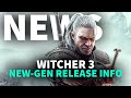 Witcher 3 For PS5 & Xbox Series X|S Consoles Release Window Confirmed | GameSpot News