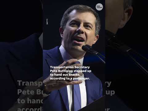 Buttigieg tries out new career on delayed flight USA TODAY